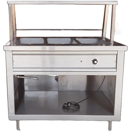 Bain Marie division on cabinet