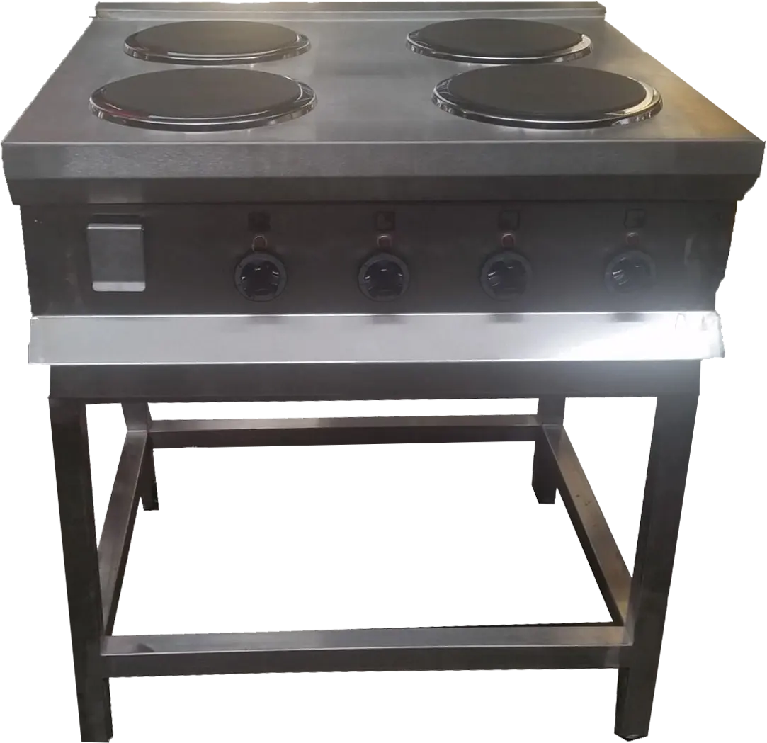 Four plate electricity round stove